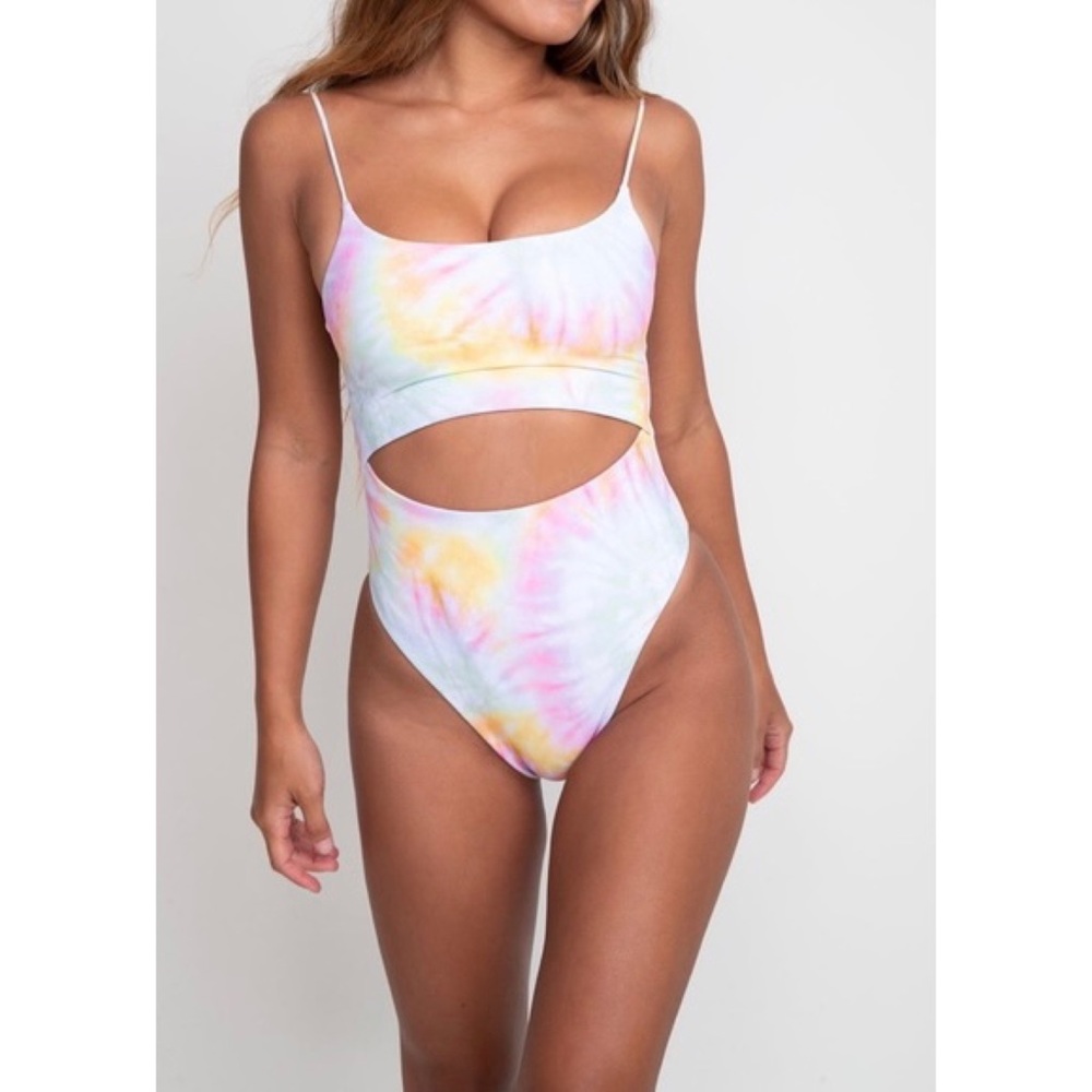 Skatie Madison One Piece Swim Tie Dye